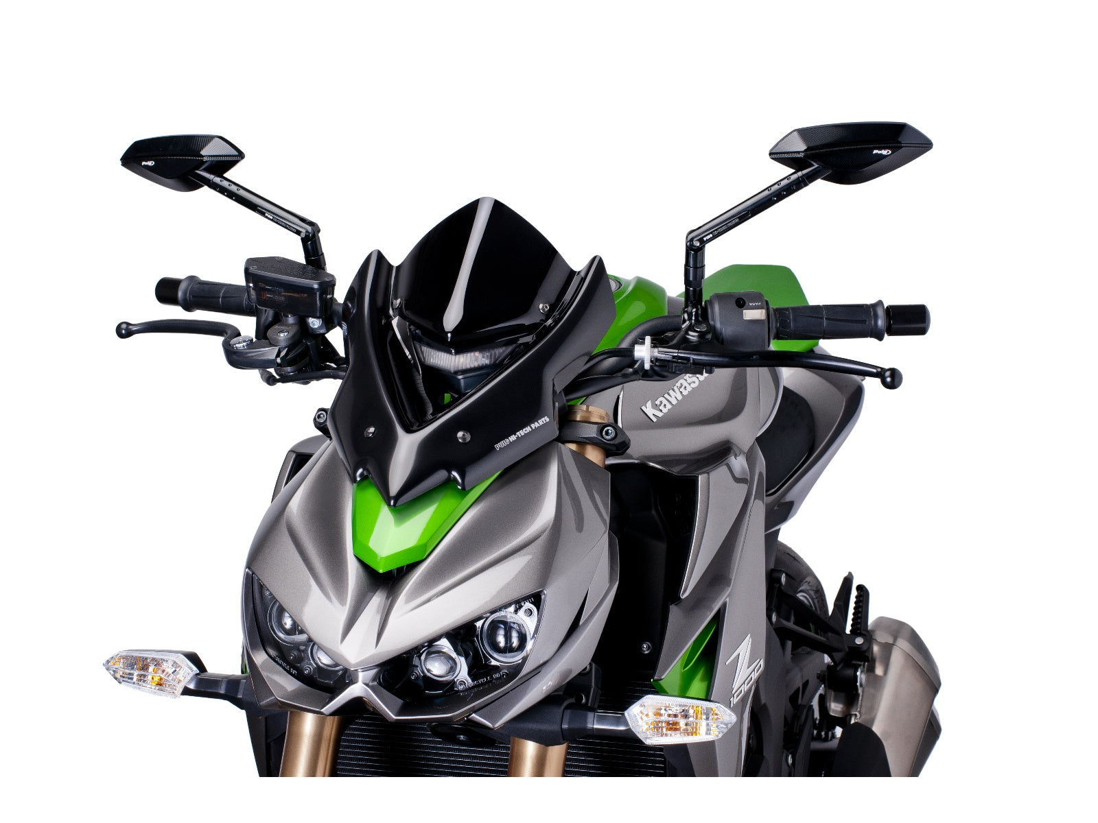 Puig New Generation Sport Screen In Clear for Kawasaki Z1000 R Performance (17-20)