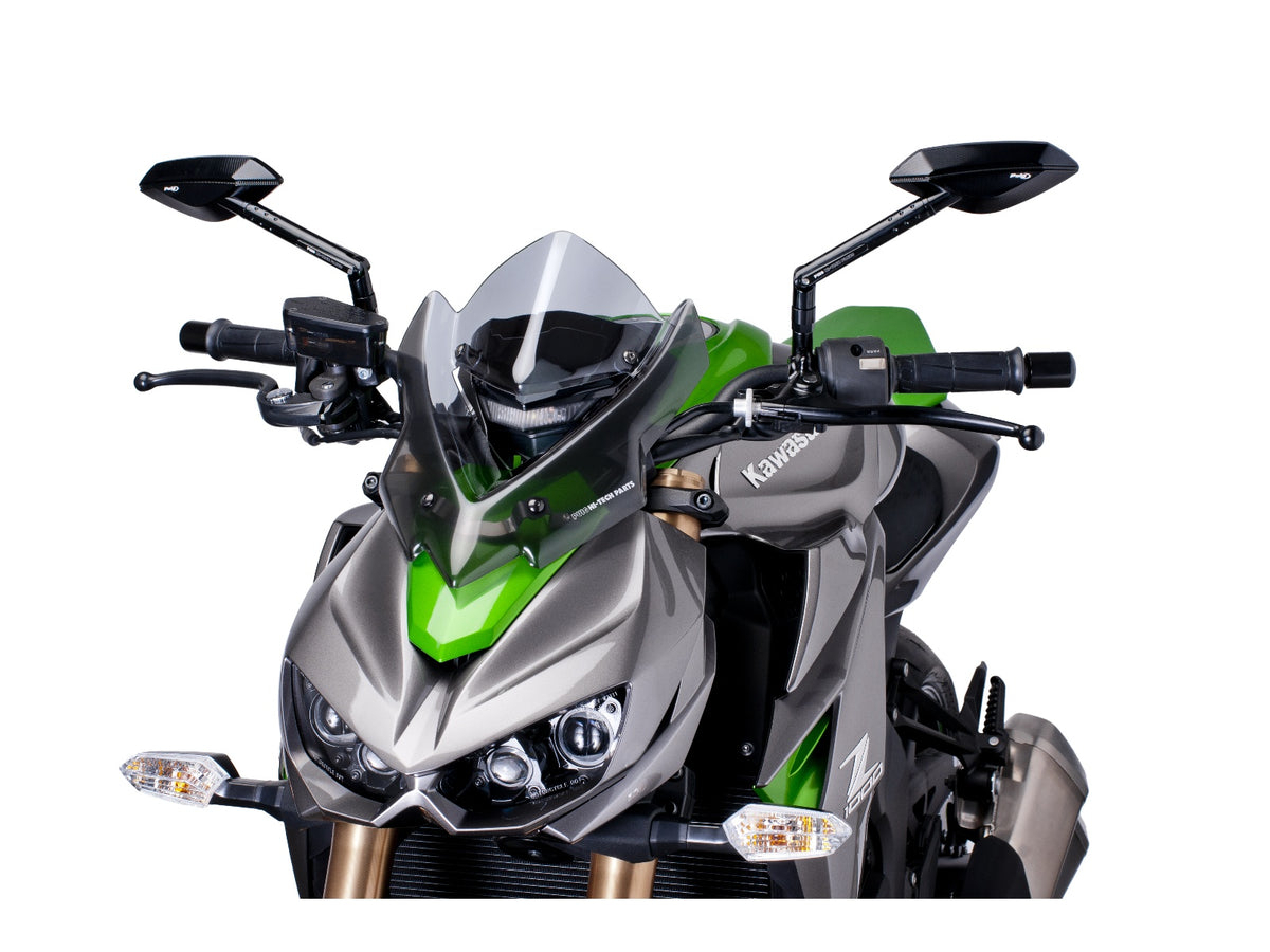 Puig New Generation Sport Screen In Clear for Kawasaki Z1000 R Performance (17-20)