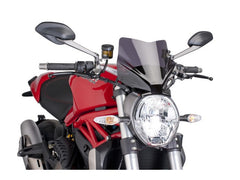 Puig New Generation Sport Screen In Clear for Ducati Monster 797 (17-20)