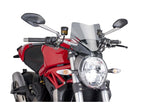 Puig New Generation Sport Screen In Clear for Ducati Monster 821 Dark (14-16)