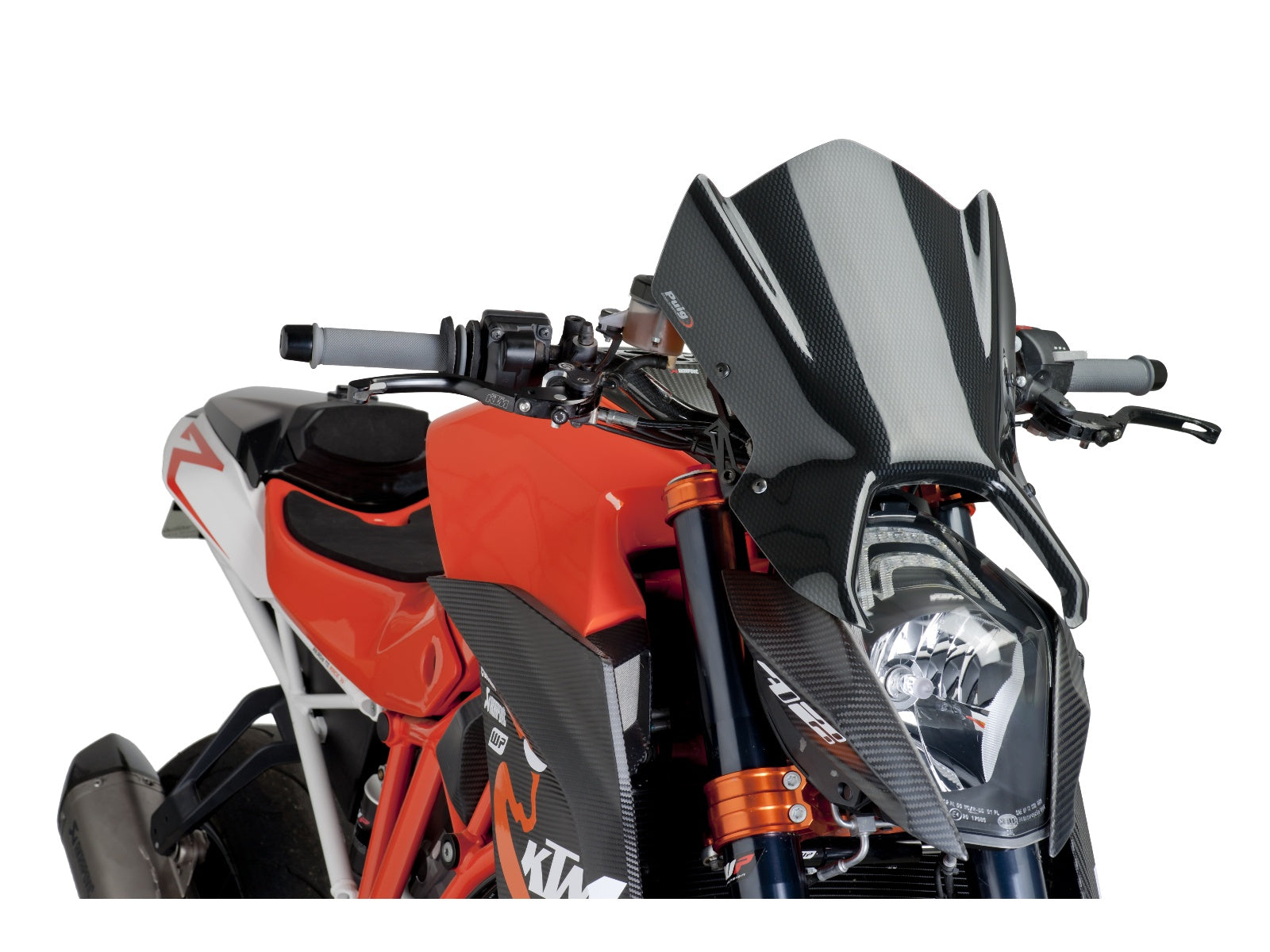 Puig New Generation Sport Screen In Clear for KTM 1290 Super Duke R (14-16)