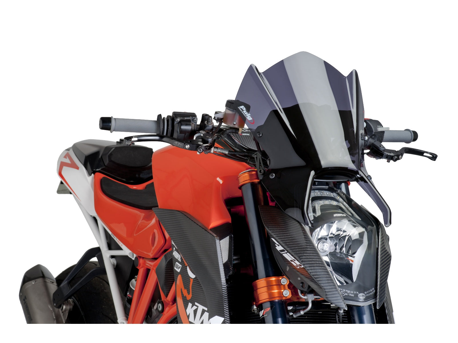 Puig New Generation Sport Screen In Clear for KTM 1290 Super Duke R (14-16)