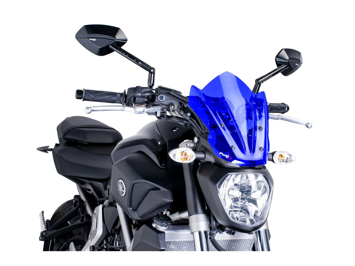 Puig New Generation Sport Screen In Clear for Yamaha MT-07 (14-17)