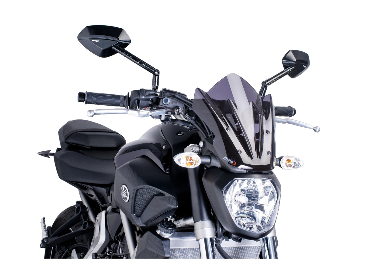 Puig New Generation Sport Screen In Clear for Yamaha MT-07 (14-17)