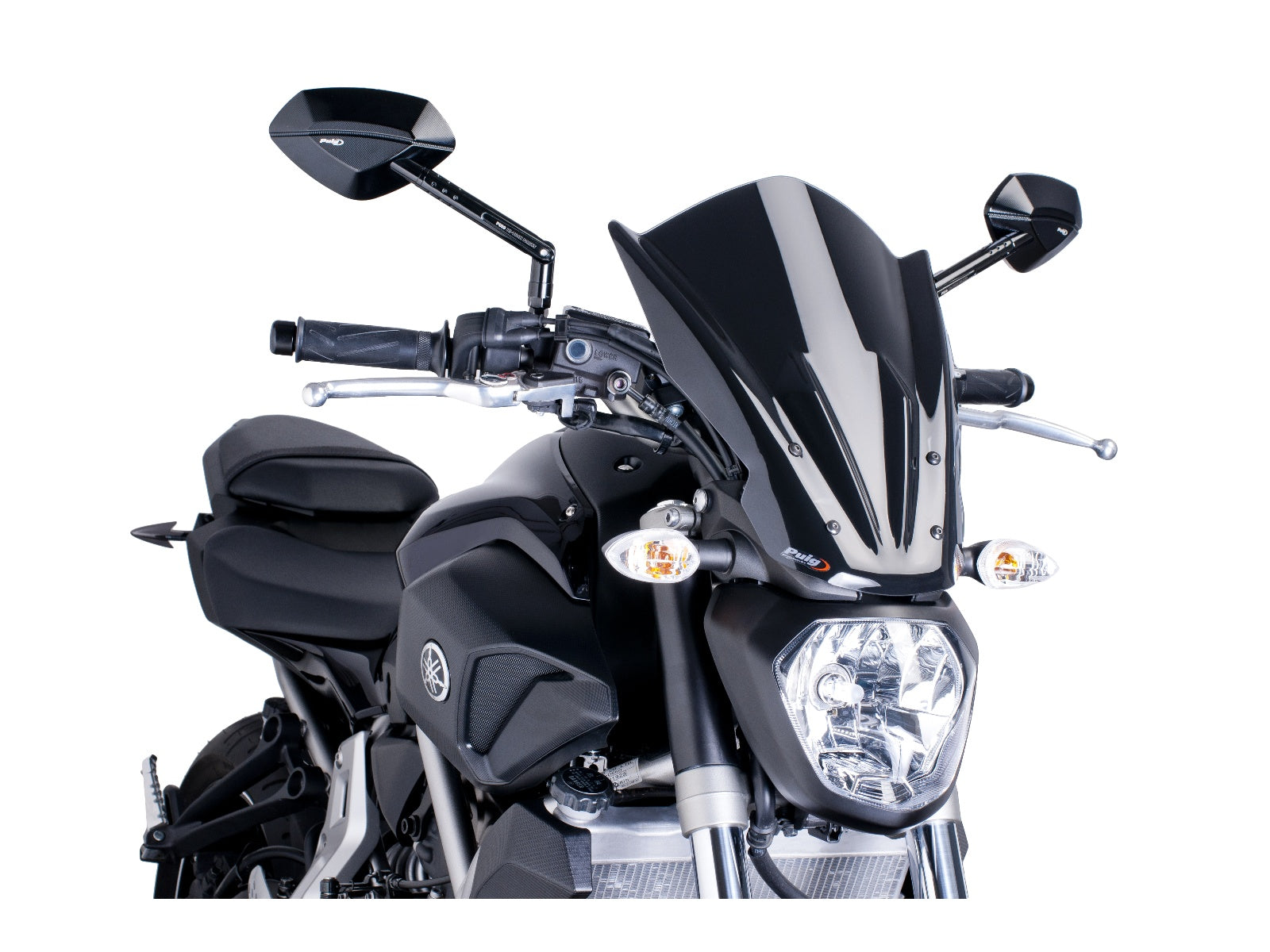 Puig New Generation Touring Screen In Clear for Yamaha MT-07 (14-17)