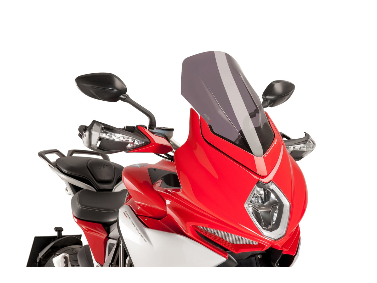 Puig Touring Screen In Clear for MV Agusta Turismo Veloce 800 Lusso (15-20)