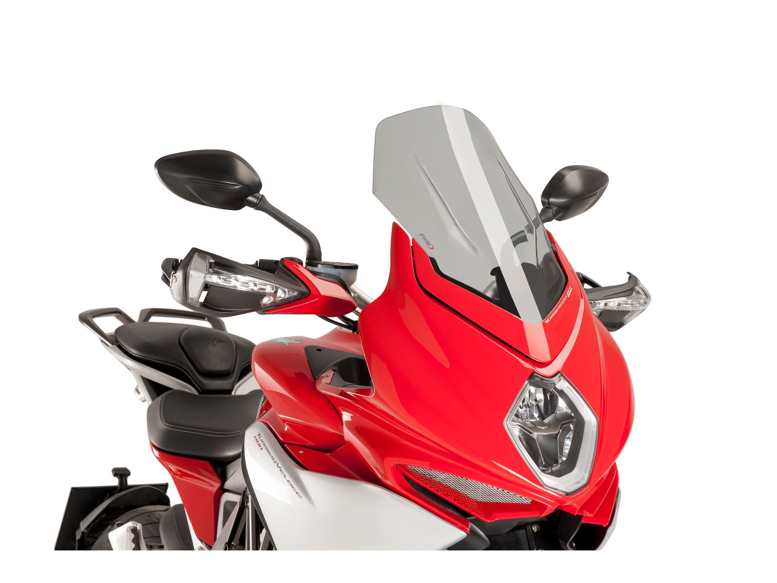 Puig Touring Screen In Clear for MV Agusta Turismo Veloce 800 (15-20)