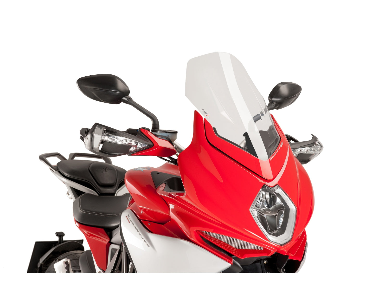 Puig Touring Screen In Clear for MV Agusta Turismo Veloce 800 Lusso (15-20)