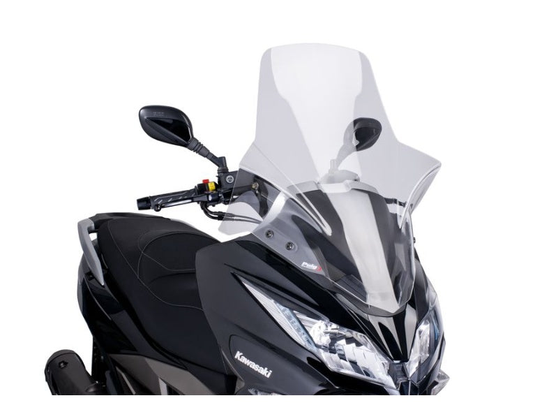 Puig V-Tech Line Touring Screen In Clear for Kawasaki J125 (16-21)