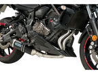 Puig Belly Pan In Matt Black for Yamaha MT-07 (14-20)