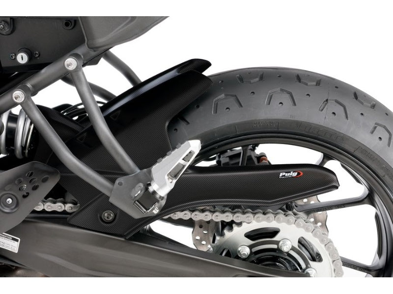 Puig Hugger In Matt Black for Yamaha MT-07 Pure (23-24)