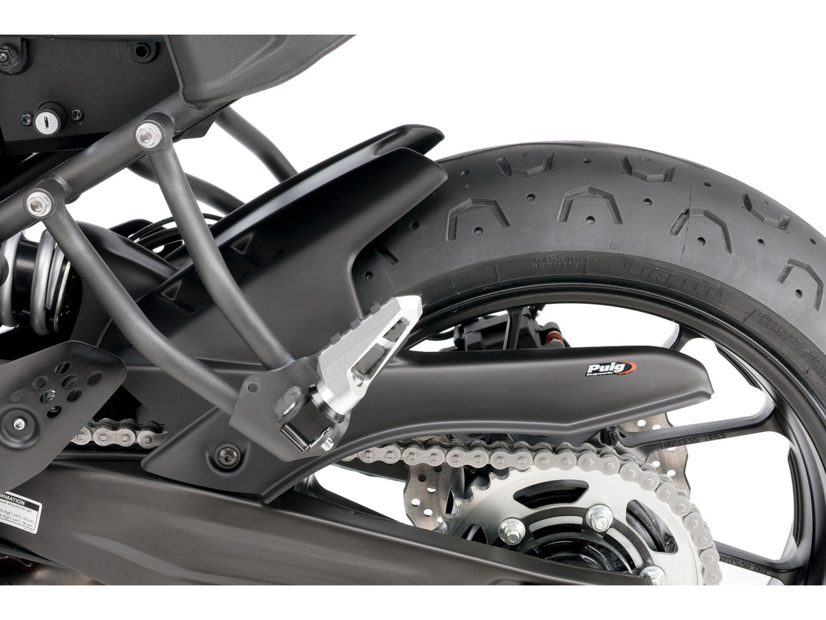 Puig Hugger In Matt Black for Yamaha XSR 700 (16-25)