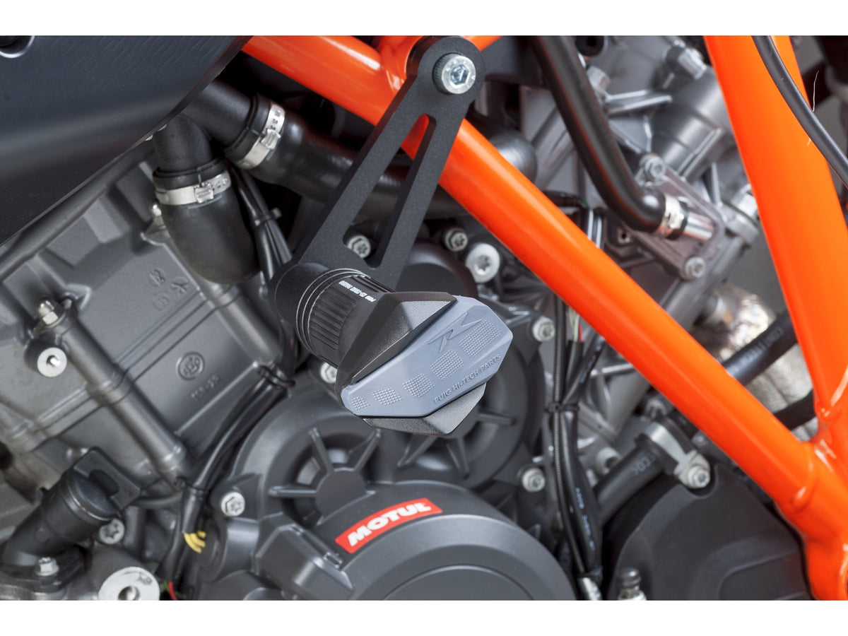 Puig R19 Frame Sliders In Black for KTM 1290 Super Duke GT (16-24) Main image