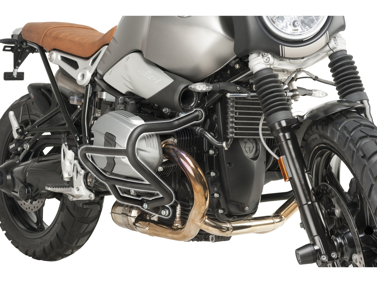 Puig Engine Guard In Black for BMW R Nine T Pure (17-20)