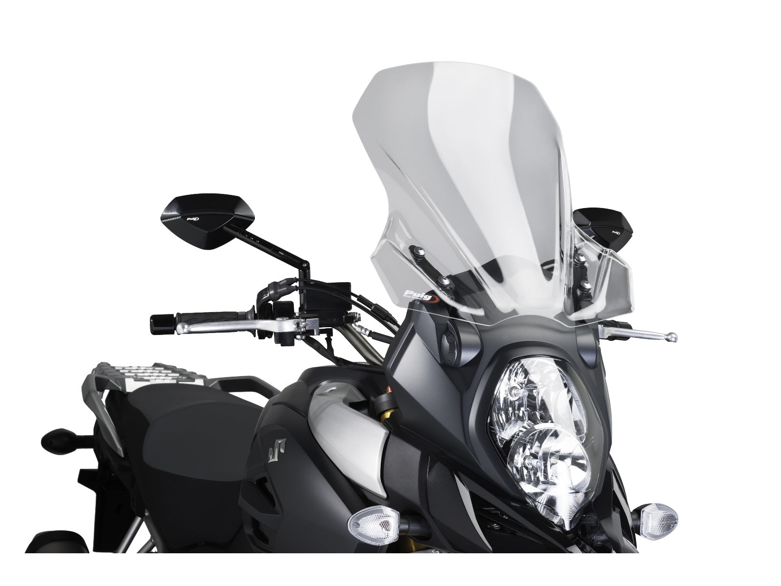 Puig Touring Screen In Clear for Suzuki V-Strom 1000 (14-19)