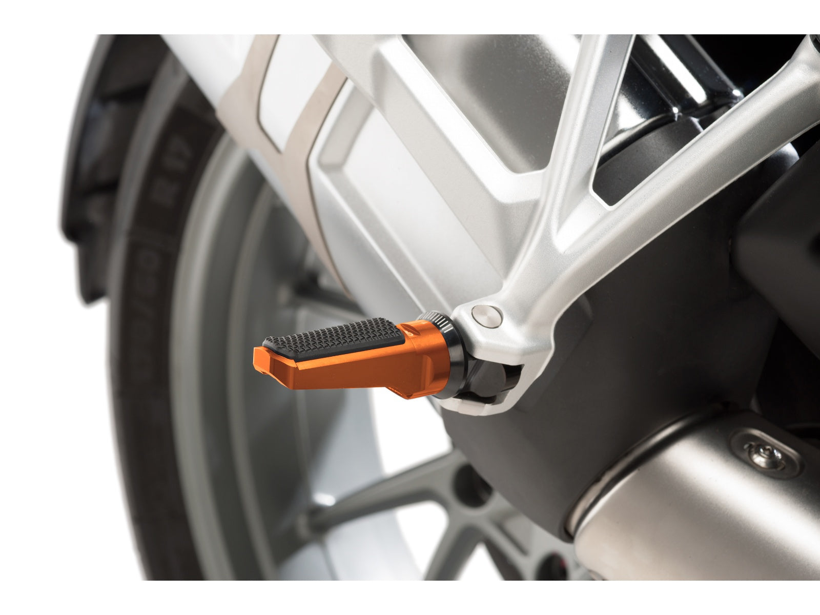 Puig Sport Footpegs In Black for Honda CB650 R Neo Sports Cafe (19-25)