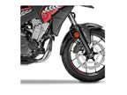 Puig Front Mudguard Extender In Black for Honda CBR500 R (13-21)