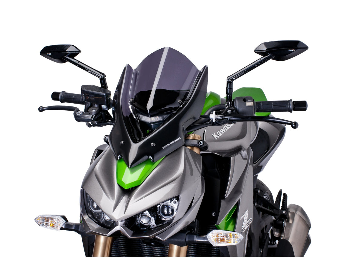 Puig New Generation Touring Screen In Clear for Kawasaki Z1000 R Performance (17-20)