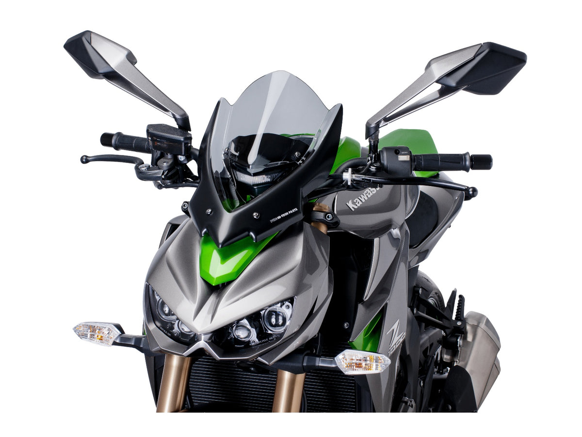 Puig New Generation Touring Screen In Clear for Kawasaki Z1000 R Performance (17-20)