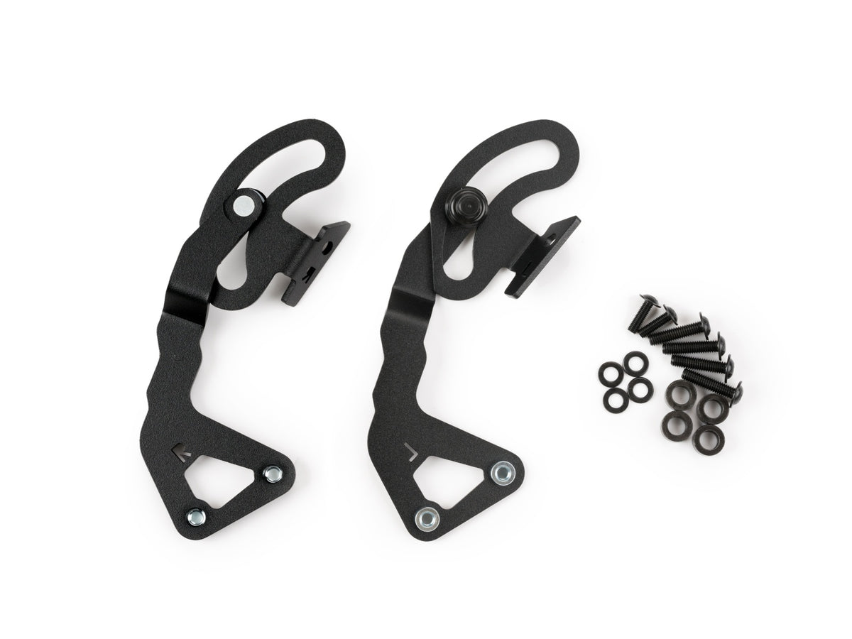 Puig Screen Reinforcement Supports In Black for BMW R1200 GS Adventure (14-18) Main image