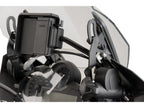 Puig Screen Reinforcement Supports In Black for BMW R1250 GS Rallye (21-23)