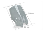 Puig Touring Plus Screen In Clear for BMW R1250 RS (19-25)