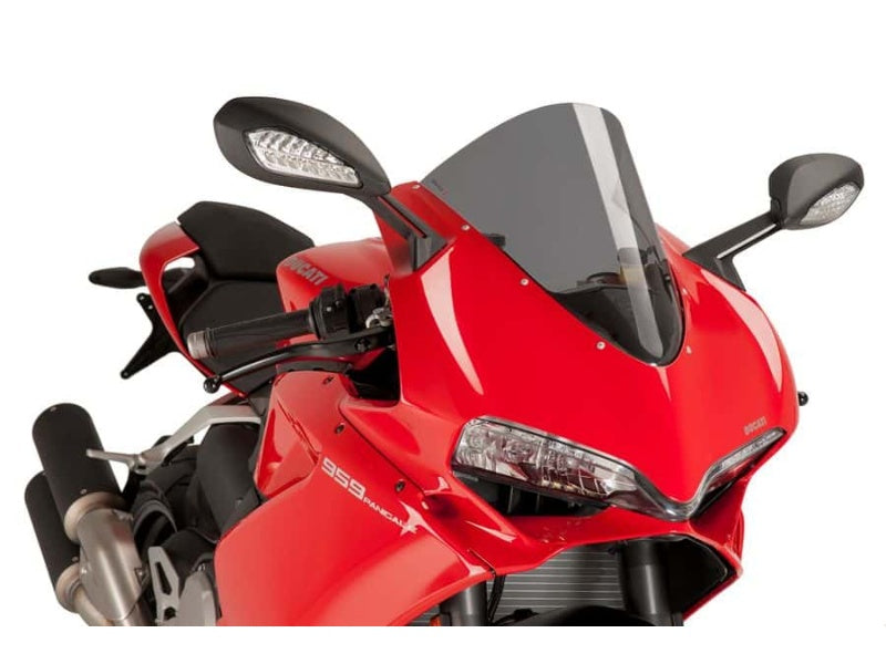 Puig R-Racer Screen In Clear for Ducati 959 Panigale Corse (18-19)