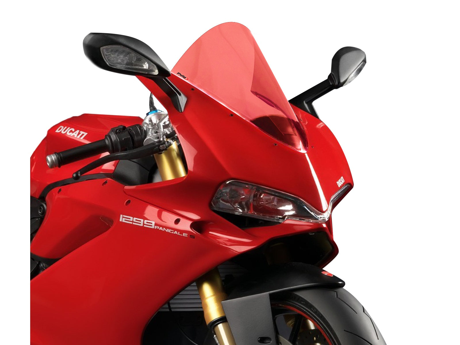 Puig R-Racer Screen In Clear for Ducati 1299 Panigale S (15-17)