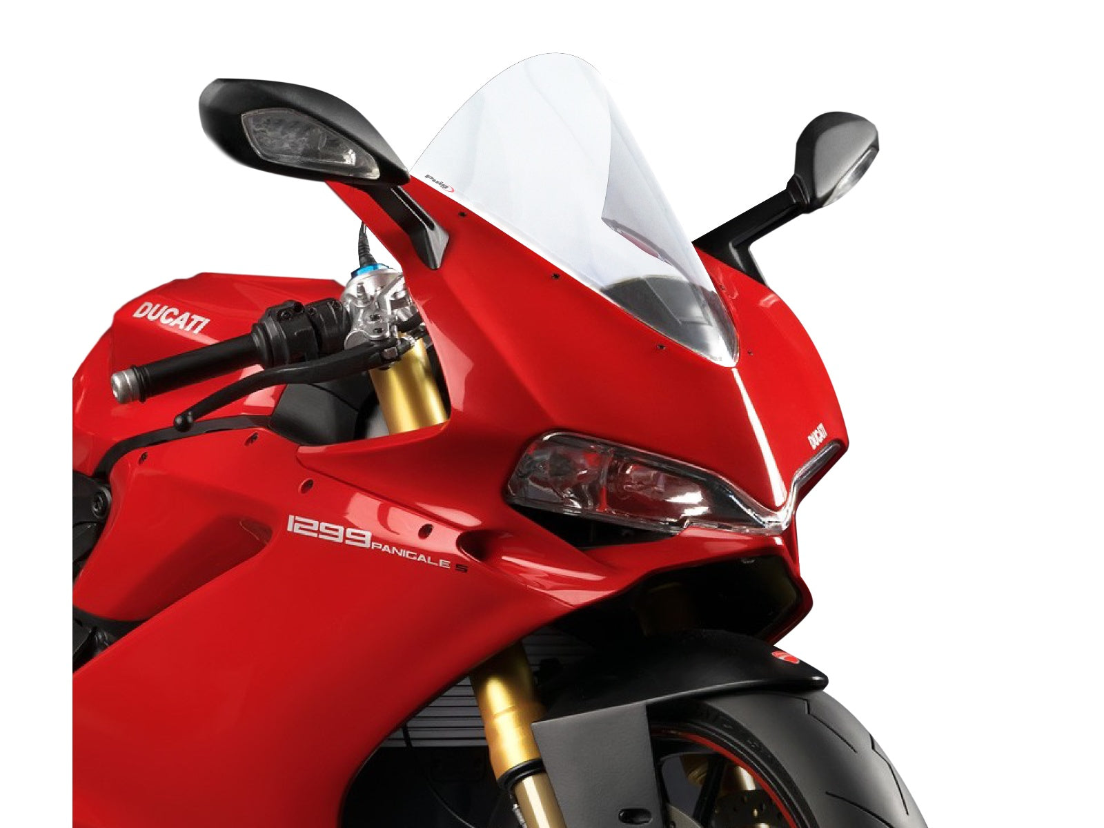 Puig R-Racer Screen In Clear for Ducati 1299 Panigale (15-17)
