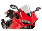 Puig R-Racer Screen In Clear for Ducati 959 Panigale (16-19)