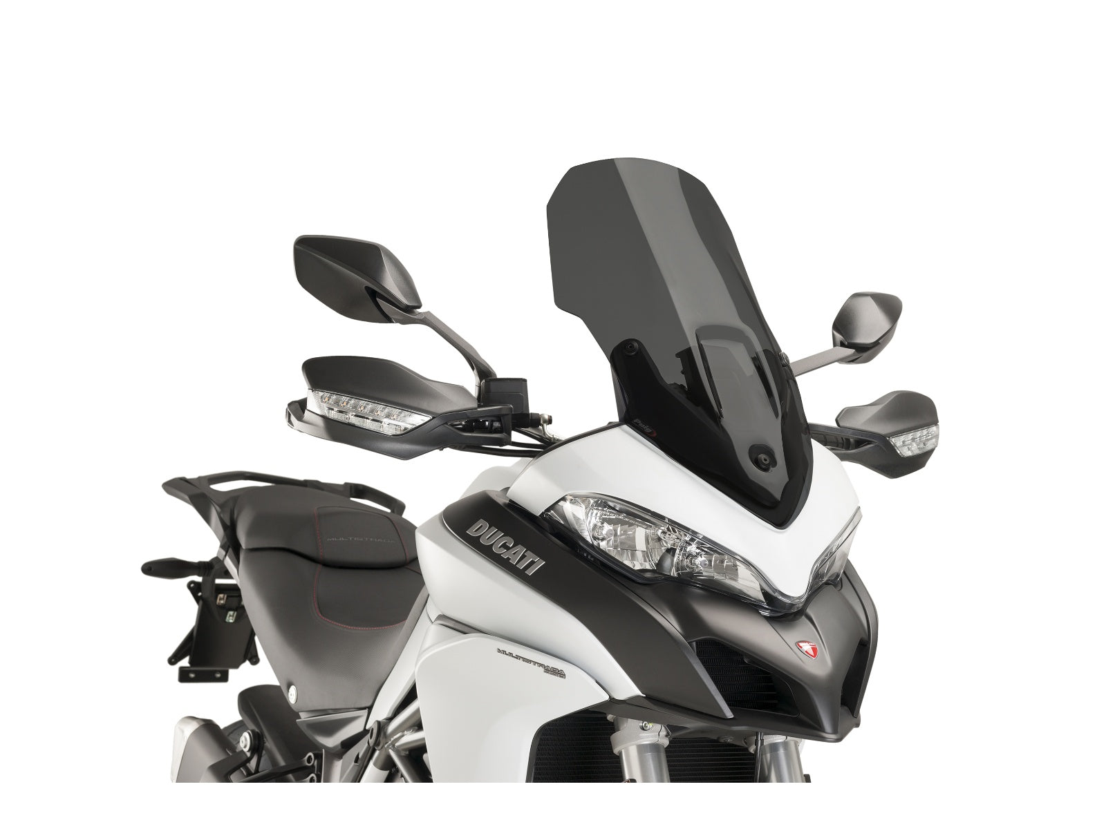 Puig Touring Screen In Clear for Ducati Multistrada 950 Speichenrad (21-24)