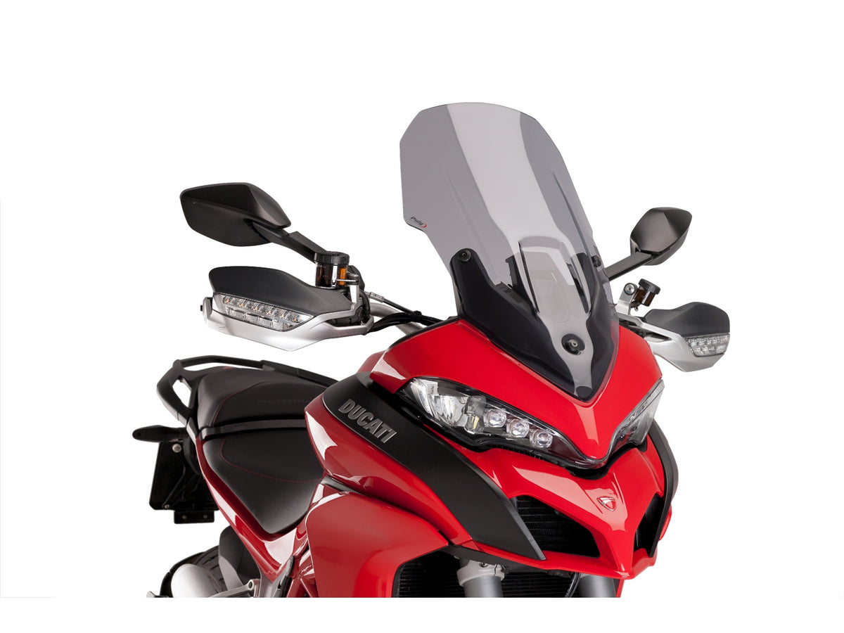 Puig Touring Screen In Clear for Ducati Multistrada 1260 S D Air (18-20)