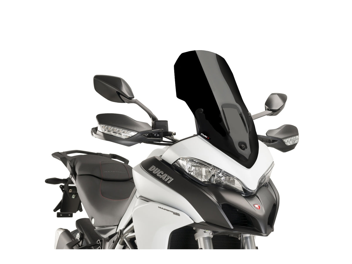 Puig Touring Screen In Clear for Ducati Multistrada 950 Speichenrad (21-24)