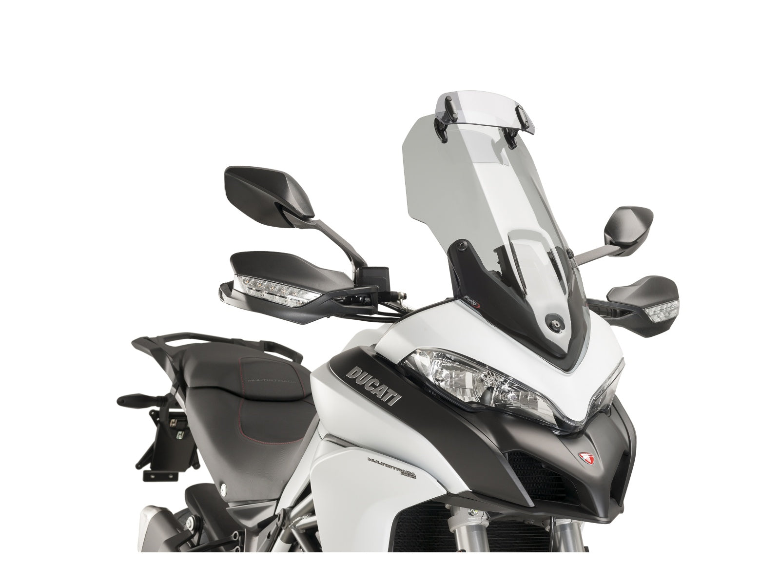 Puig Touring Screen With Extender In Clear for Ducati Multistrada 950 (17-24)