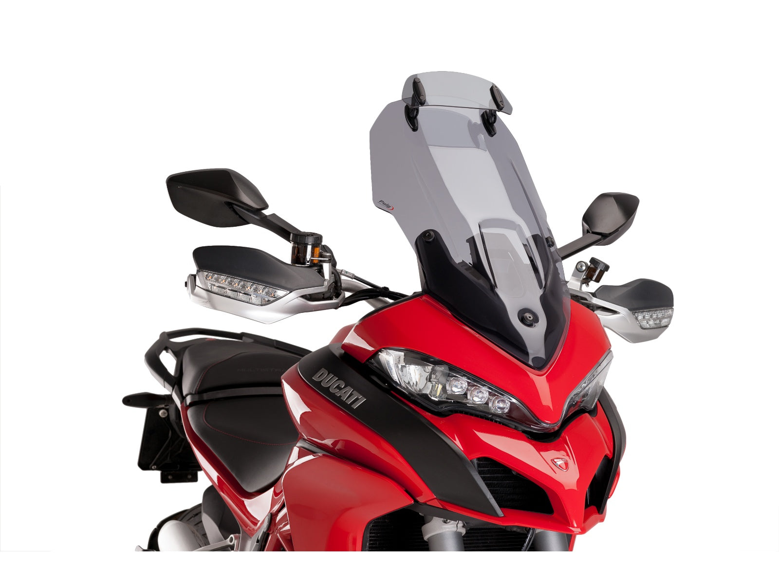 Puig Touring Screen With Extender In Clear for Ducati Multistrada 1260 S (18-20)