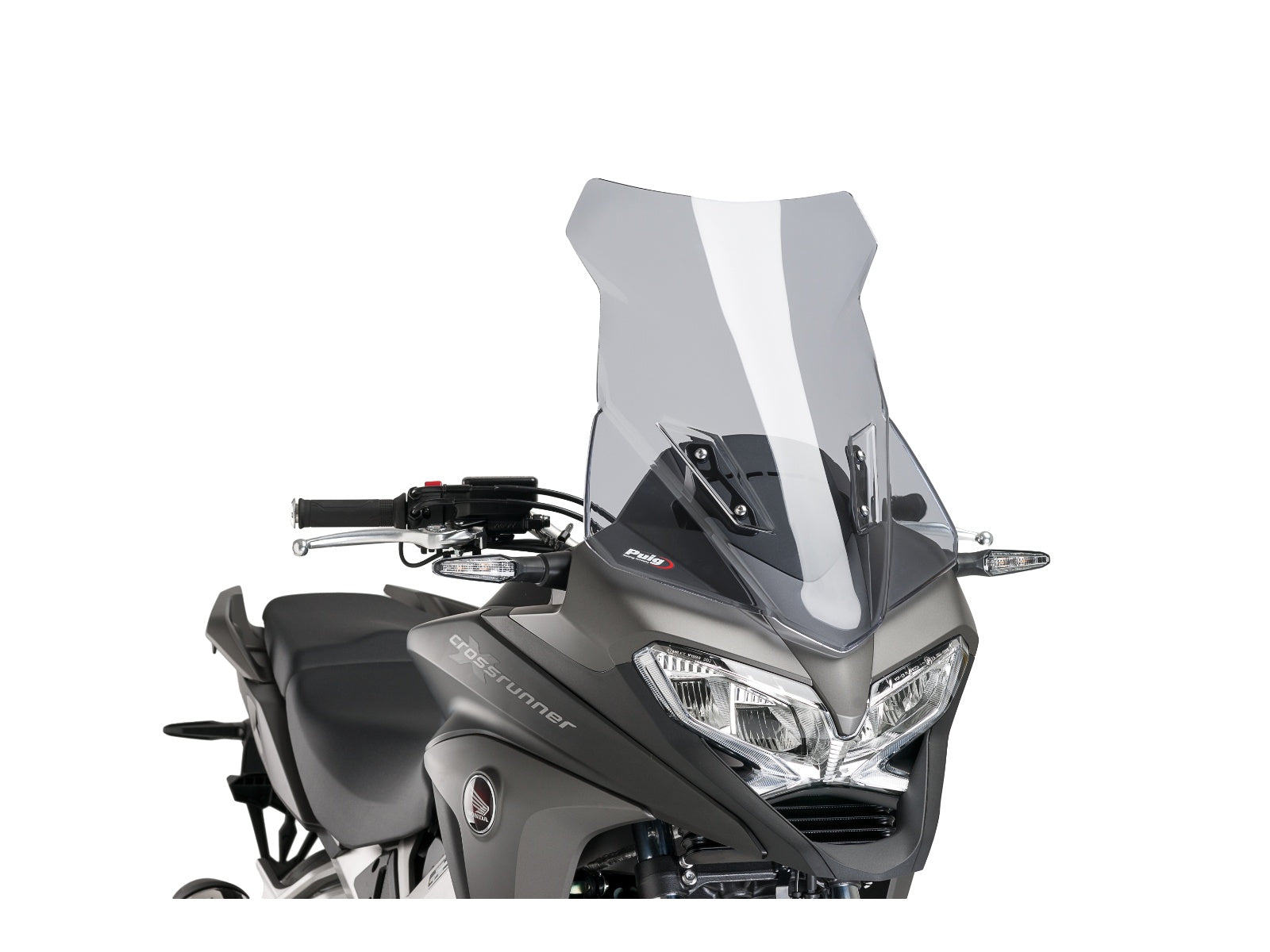 Puig Touring Screen In Light Smoke for Honda VFR 800X Crossrunner (15-16)