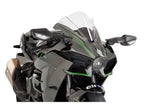 Puig Z-Racing Screen In Clear for Kawasaki Ninja H2 (15-20)