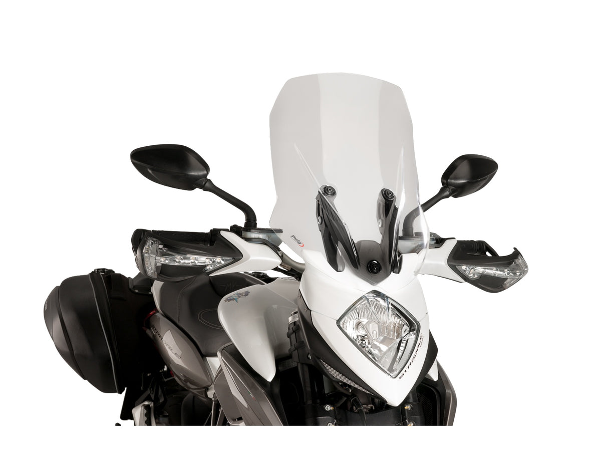 Puig Touring Screen In Clear for MV Agusta Stradale 800 (15-16)