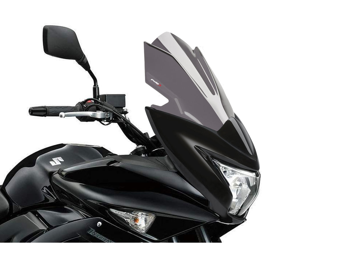 Puig Z-Racing Screen In Clear for Suzuki Inazuma 250 F (13-14)