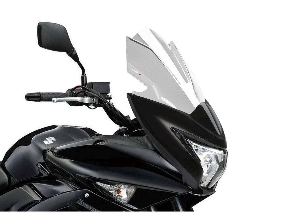 Puig Z-Racing Screen In Clear for Suzuki Inazuma F (15-16) Main image