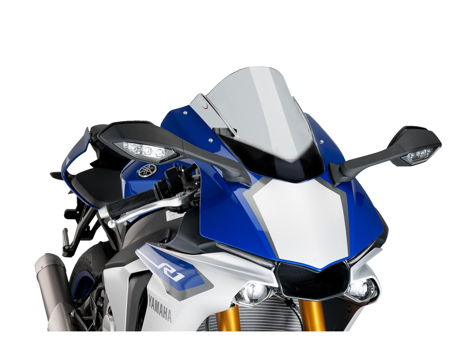 Puig Z-Racing Screen In Clear for Yamaha YZF R1 M (16-19)