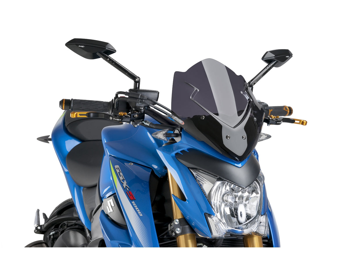 Puig New Generation Sport Screen In Clear for Suzuki GSX S 1000 (15-20)