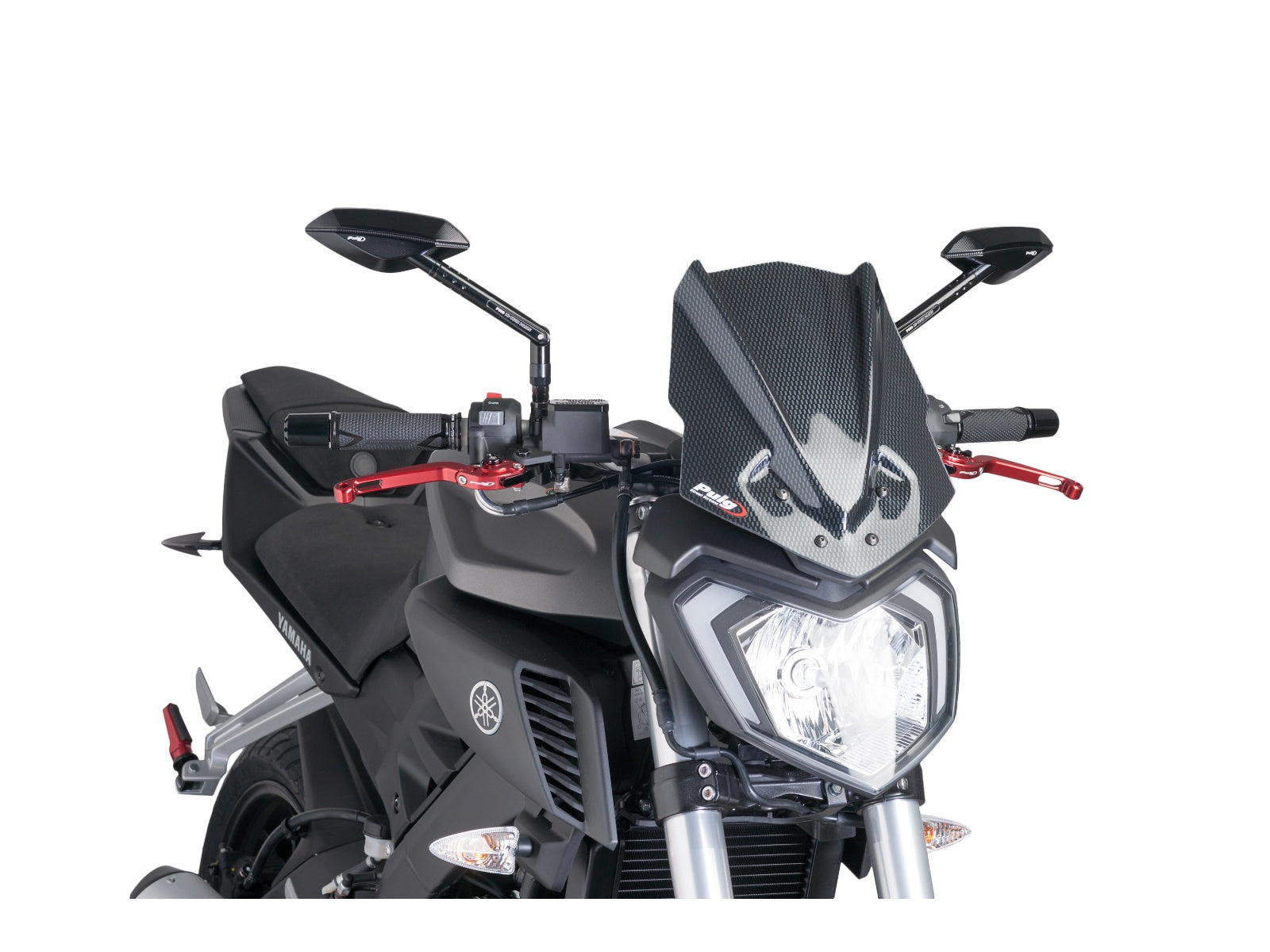 Puig New Generation Sport Screen In Clear for Yamaha MT-125 (14-19)