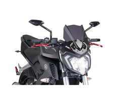 Puig New Generation Sport Screen In Clear for Yamaha MT-125 (14-19)