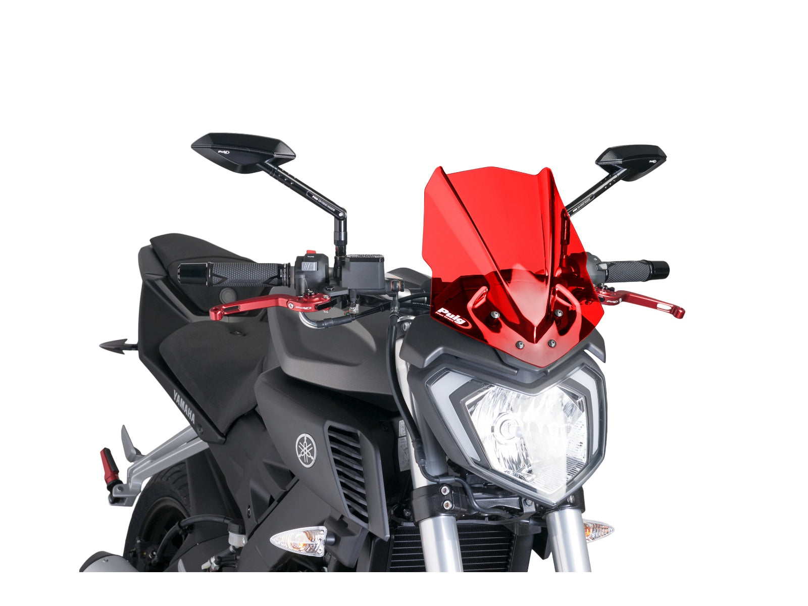 Puig New Generation Sport Screen In Clear for Yamaha MT-125 (14-19)