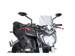 Puig New Generation Sport Screen In Clear for Yamaha MT-125 (14-19)