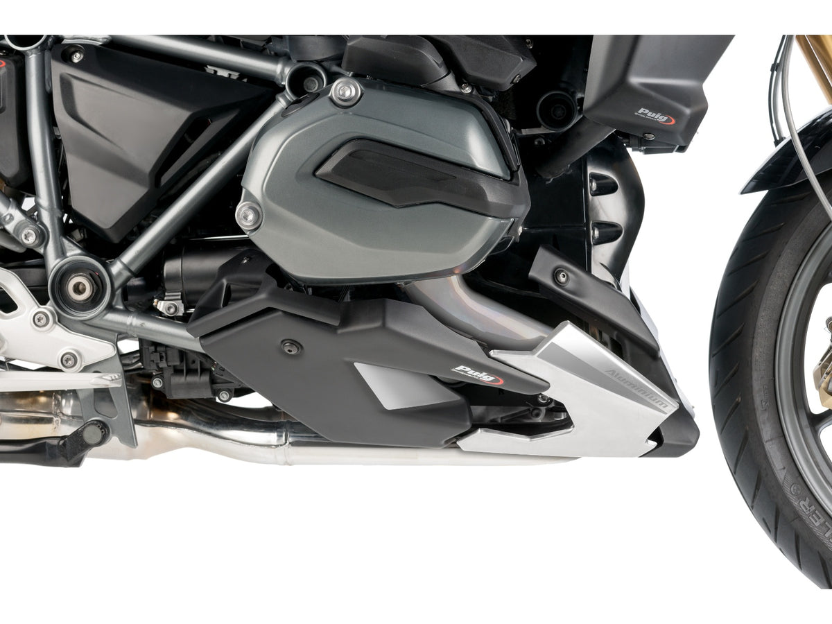Puig Belly Pan In Matt Black for BMW R1200 RS (15-18) Main image