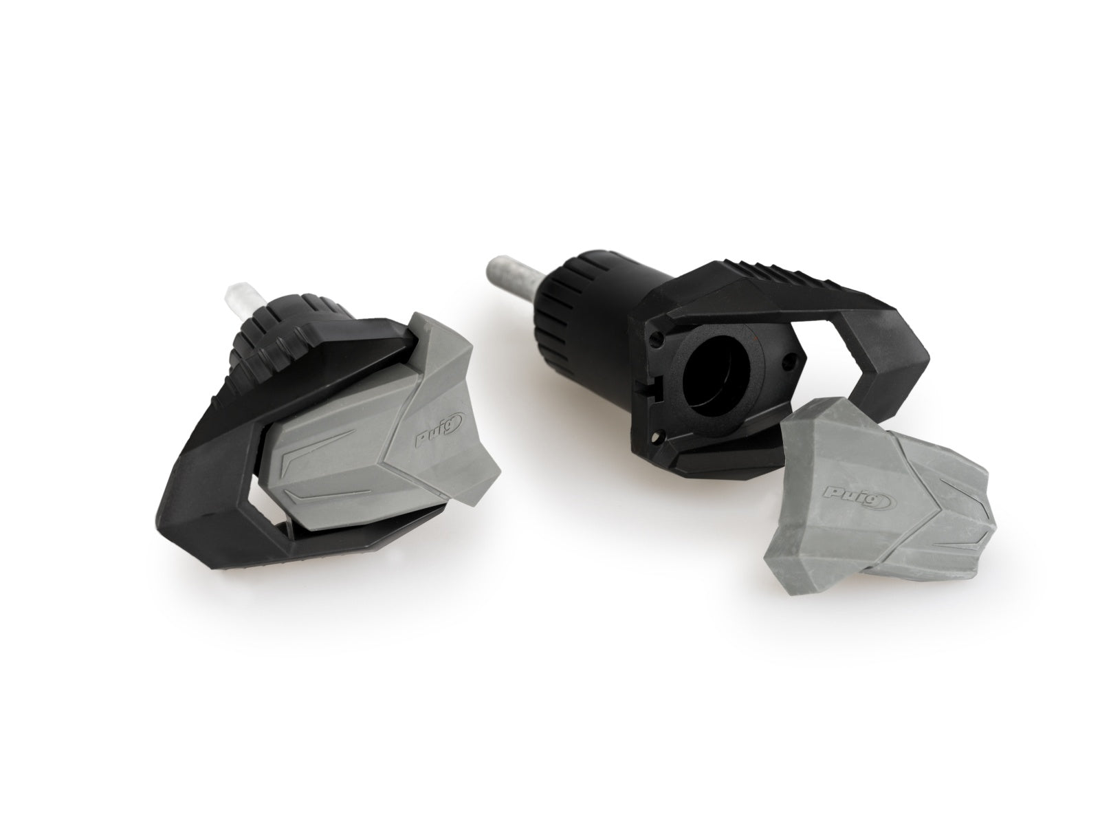 Puig R19 Frame Sliders In Black for Suzuki GSX S 1000 GX (24-25)