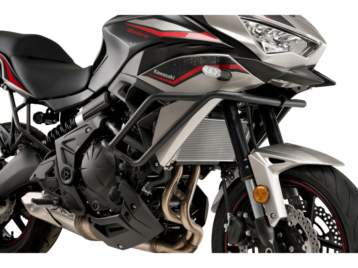 Puig Engine Guard In Black for Kawasaki Versys 650 Tourer (15-22) Main image