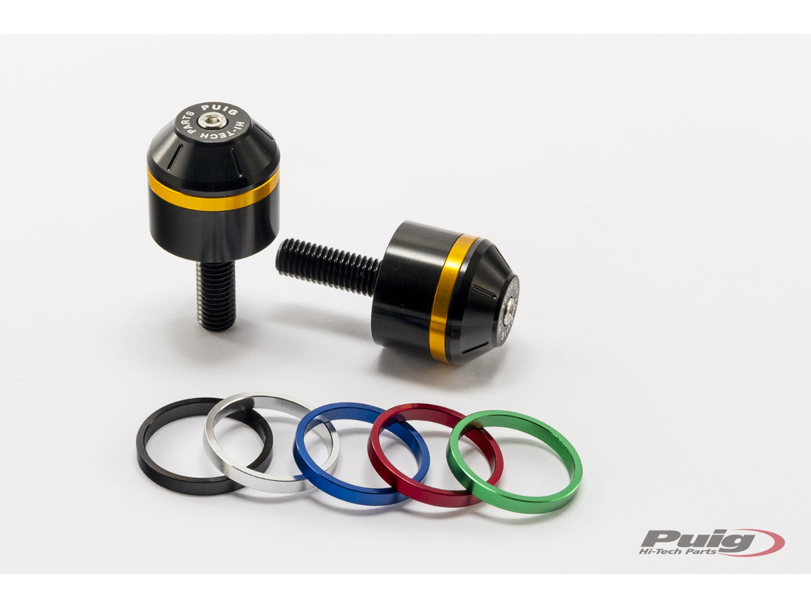 Puig Short Bar Ends With Inserts for BMW F900 R (20-26)